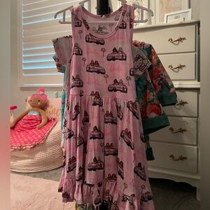 POSH PEANUT - CRUISIN’ BARBIE Twirl, 2T